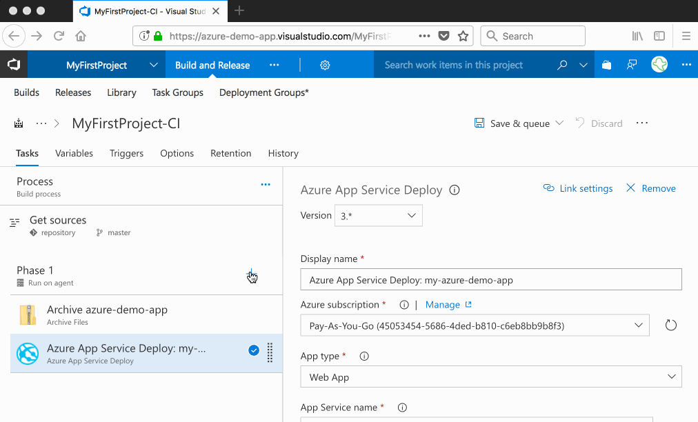 Install the Ghost Inspector extension for VSTS