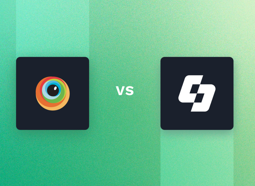 Saucelabs vs. browserstack logos