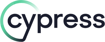 The logo of cypress