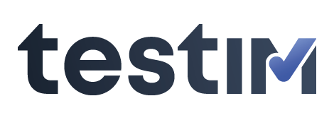 the logo of Testim