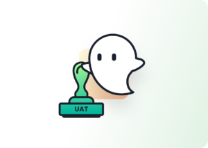 Ghostie and UAT stamp