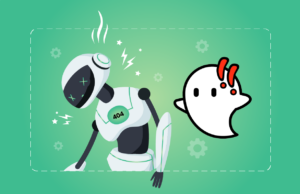 ghostie with a broken 404 robot